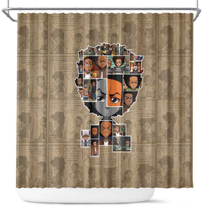 Honoring Huey Freeman - African American Shower Curtain