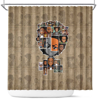 Honoring Huey Freeman - African American Shower Curtain