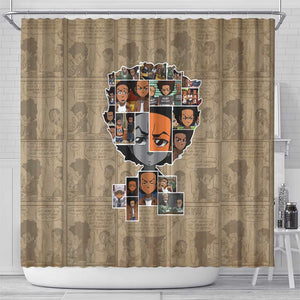 Honoring Huey Freeman - African American Shower Curtain