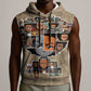 Honoring Huey Freeman - African American Sleeveless Hoodie - African Pride