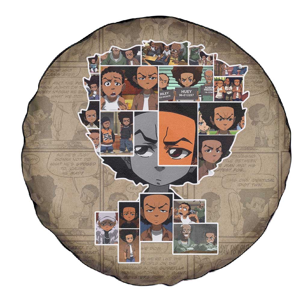 Honoring Huey Freeman - African American Spare Tire Cover