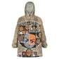 Honoring Huey Freeman - African American Wearable Blanket Hoodie