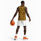 West African Yellow Art - Adinkra Culture Basketball Jersey - African Pride