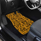 West African Yellow Art - Adinkra Culture Car Mats