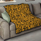 West African Yellow Art - Adinkra Culture Quilt