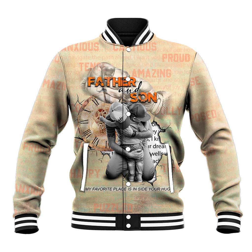 Gift for Dad - Personalized African Father and Son Baseball Jacket DT02