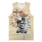 Gift for Dad - Personalized African Father and Son Basketball Jersey - African Pride