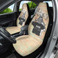 Gift for Dad - Personalized African Father and Son Car Seat Cover