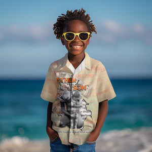 Gift for Dad - Personalized African Father and Son Kid Hawaiian Shirt