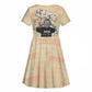 Gift for Dad - Personalized African Father and Son Kid Short Sleeve Dress