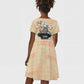 Gift for Dad - Personalized African Father and Son Kid Short Sleeve Dress