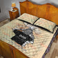 Gift for Dad - Personalized African Father and Son Quilt Bed Set