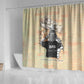 Gift for Dad - Personalized African Father and Son Shower Curtain