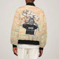 Gift for Dad - Personalized African Father and Son Sleeve Zip Bomber Jacket