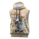 Gift for Dad - Personalized African Father and Son Sleeveless Hoodie - African Pride