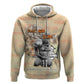 Gift for Dad - Personalized African Father and Son Zip Hoodie