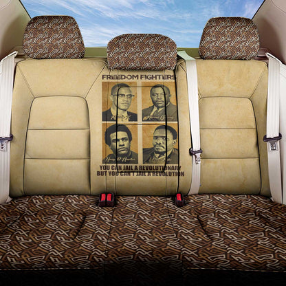 Revolutionary Freedom Fighters - Civil Rights Leaders Back Car Seat Cover
