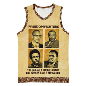 Revolutionary Freedom Fighters - Civil Rights Leaders Basketball Jersey - African Pride