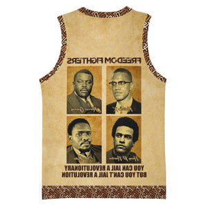 Revolutionary Freedom Fighters - Civil Rights Leaders Basketball Jersey - African Pride