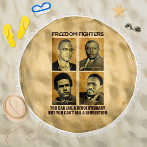 Revolutionary Freedom Fighters - Civil Rights Leaders Beach Blanket