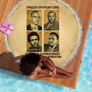Revolutionary Freedom Fighters - Civil Rights Leaders Beach Blanket