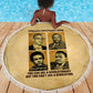 Revolutionary Freedom Fighters - Civil Rights Leaders Beach Blanket