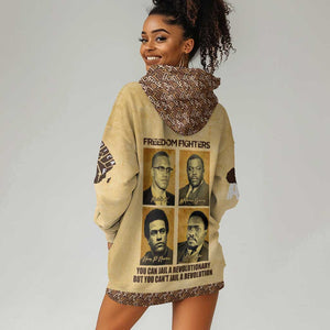 Revolutionary Freedom Fighters - Civil Rights Leaders Hoodie Dress