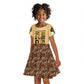 Revolutionary Freedom Fighters - Civil Rights Leaders Kid Short Sleeve Dress