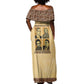 Revolutionary Freedom Fighters - Civil Rights Leaders Off Shoulder Maxi Dress