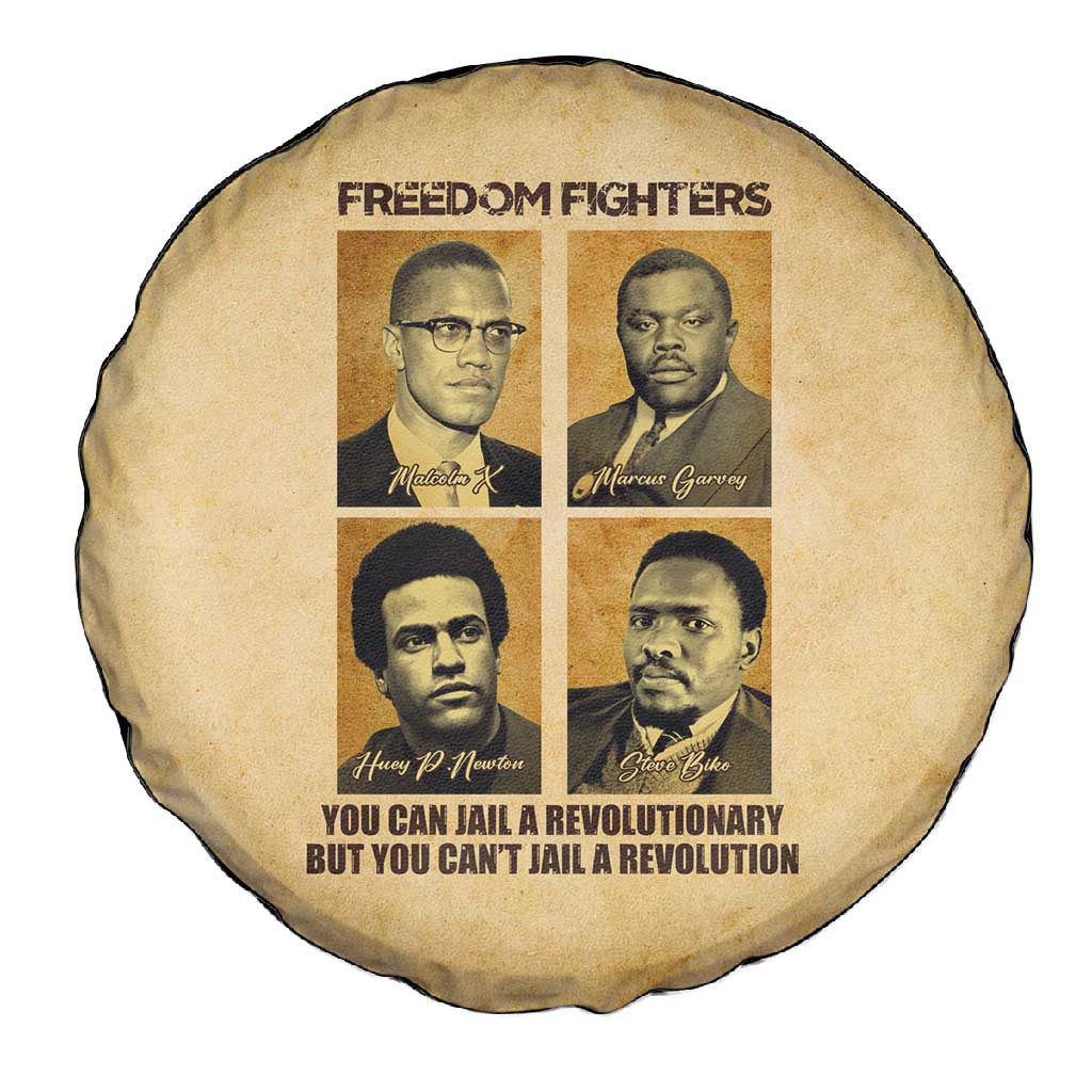 Revolutionary Freedom Fighters - Civil Rights Leaders Spare Tire Cover