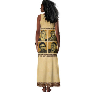 Revolutionary Freedom Fighters - Civil Rights Leaders Tank Maxi Dress