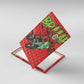 Afro Santa Braaap Canvas Wall Art Motorcross Christmas