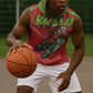Afro Santa Braaap Sleeveless Hoodie Motorcross Christmas - African Pride