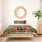 African American 1968 Bedding Set Black Power Fists of Freedom