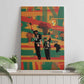 African American 1968 Canvas Wall Art Black Power Fists of Freedom