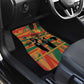 African American 1968 Car Mats Black Power Fists of Freedom