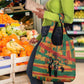 African American 1968 Grocery Bag Black Power Fists of Freedom