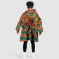 African American 1968 Kid Wearable Blanket Hoodie Black Power Fists of Freedom