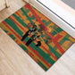African American 1968 Rubber Doormat Black Power Fists of Freedom