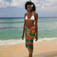 African American 1968 Sarong Black Power Fists of Freedom