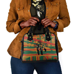 African American 1968 Shoulder Handbag Black Power Fists of Freedom