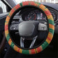 African American 1968 Steering Wheel Cover Black Power Fists of Freedom