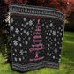 Christmas Tree Breast Cancer Afro Quilt Survivor African