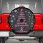 Christmas Tree Breast Cancer Afro Spare Tire Cover Survivor African