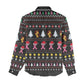 Christmas Tree Breast Cancer Afro Women Casual Shirt Survivor African DT03