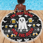 Christmas Africa Boo Beer Beach Blanket I'm Just Here For The Boss