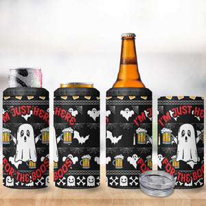Christmas Africa Boo Beer 4 in 1 Can Cooler Tumbler I'm Just Here For The Boss