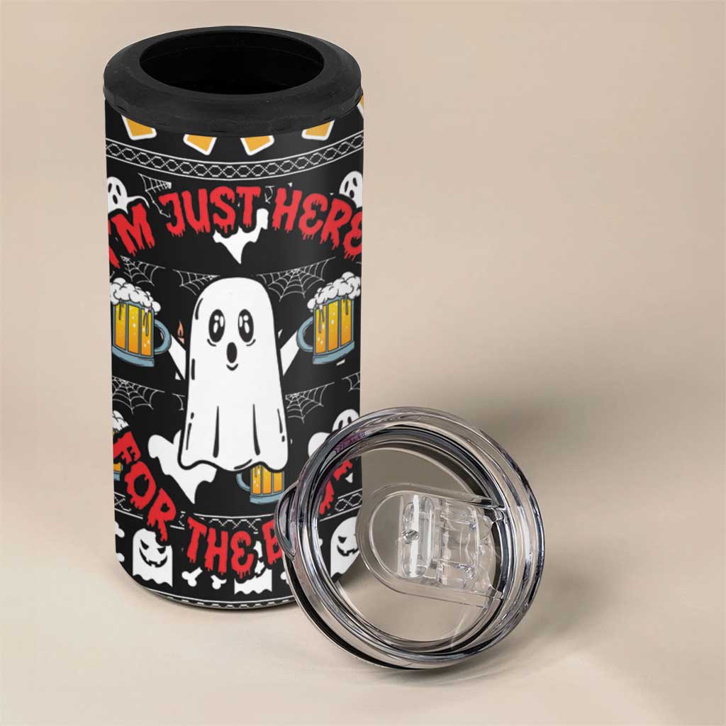 Christmas Africa Boo Beer 4 in 1 Can Cooler Tumbler I'm Just Here For The Boss