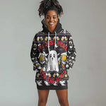 Christmas Africa Boo Beer Hoodie Dress I'm Just Here For The Boss