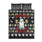 Christmas Africa Boo Beer Quilt Bed Set I'm Just Here For The Boss